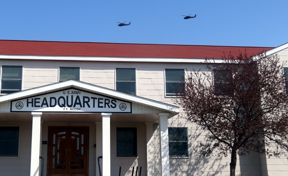 Wisconsin National Guard UH-60 Black Hawk crews hold May 2023 training at Fort McCoy