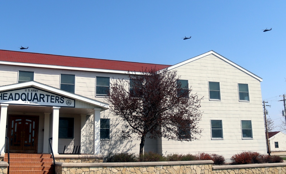 Wisconsin National Guard UH-60 Black Hawk crews hold May 2023 training at Fort McCoy