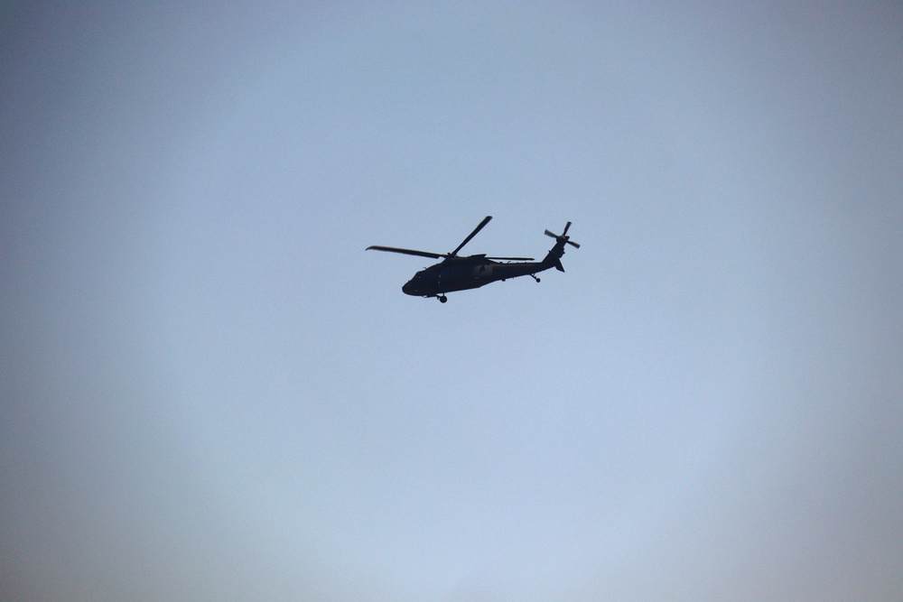 Wisconsin National Guard UH-60 Black Hawk crews hold May 2023 training at Fort McCoy