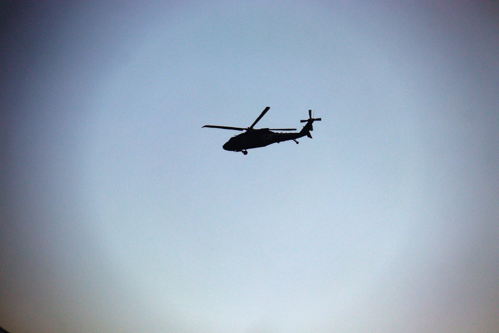 Wisconsin National Guard UH-60 Black Hawk crews hold May 2023 training at Fort McCoy