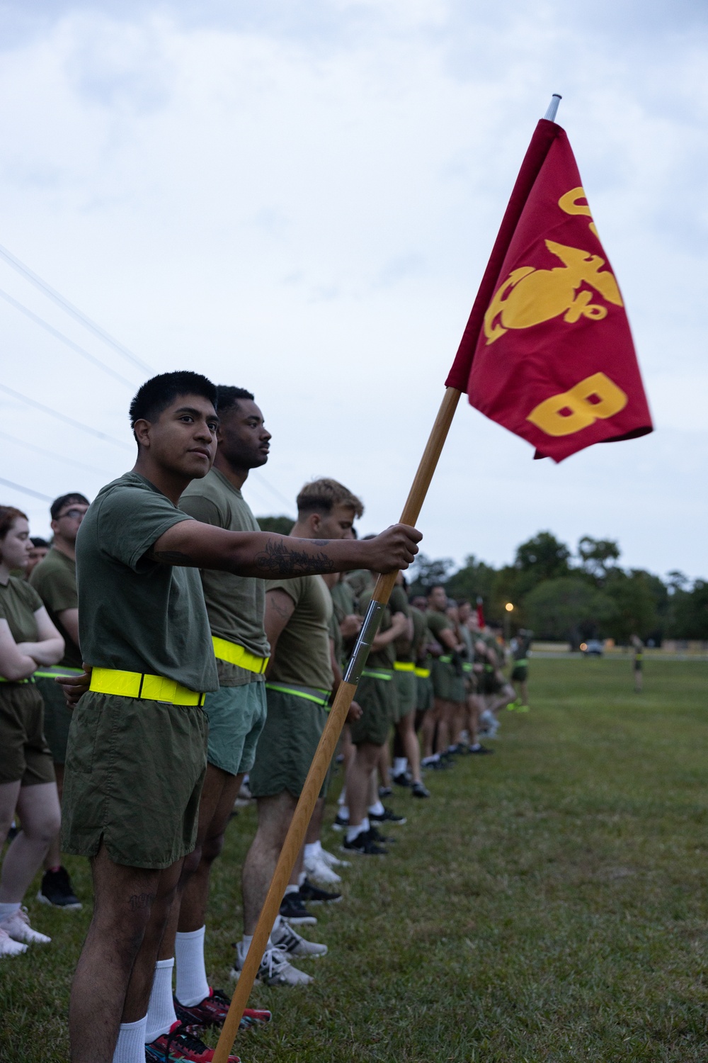 MCIEAST-MCB Camp Lejeune H&amp;S Battalion Motto Run