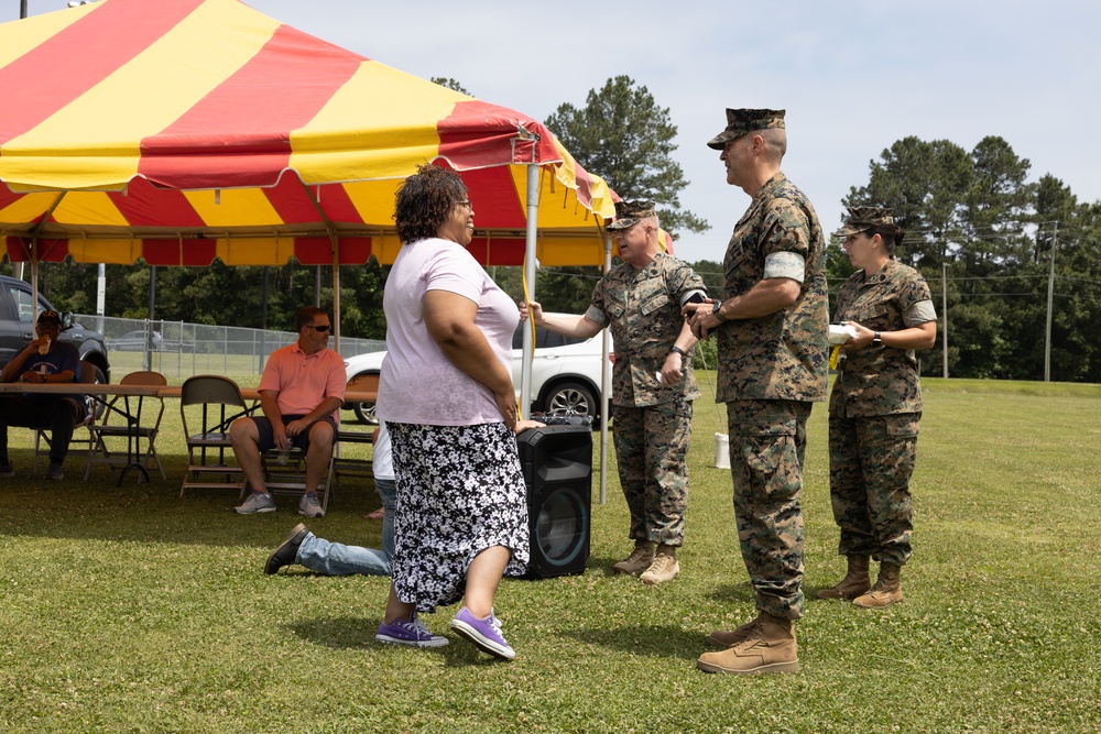 Jacksonville-Onslow Military Affairs Committee holds Fish Fry event on MCAS New River