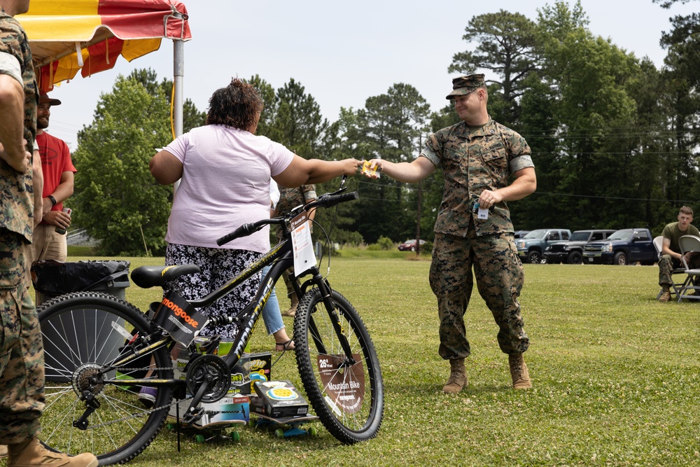 Jacksonville-Onslow Military Affairs Committee holds Fish Fry event on MCAS New River