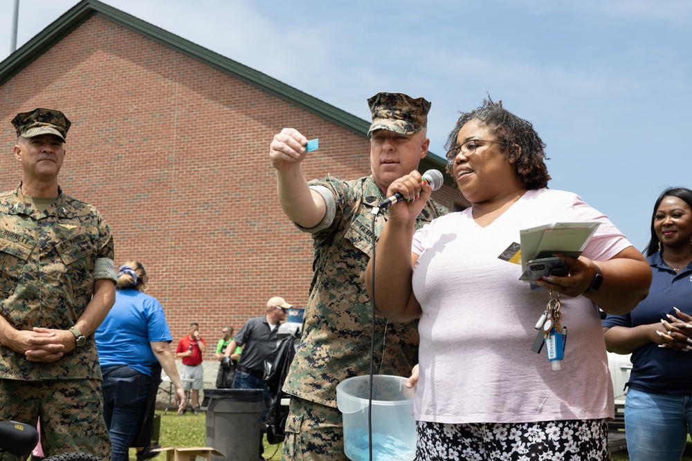 Jacksonville-Onslow Military Affairs Committee holds Fish Fry event on MCAS New River