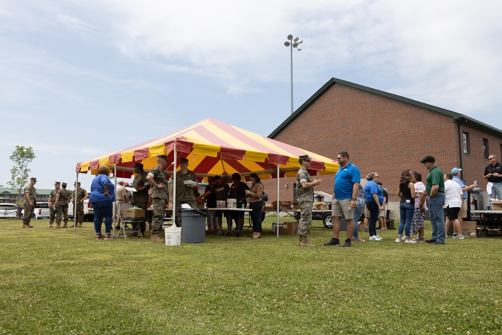 Jacksonville-Onslow Military Affairs Committee holds Fish Fry event on MCAS New River