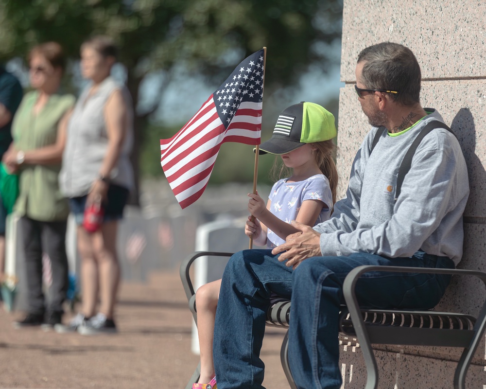 ‘Sacrifice secure:’ Team Bliss, VA, Borderland remember together during Memorial Day ceremony