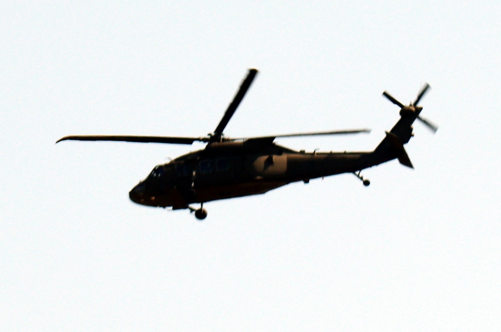 Wisconsin National Guard UH-60 Black Hawk crews hold May 2023 training at Fort McCoy