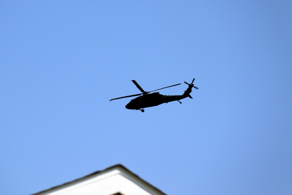 Wisconsin National Guard UH-60 Black Hawk crews hold May 2023 training at Fort McCoy