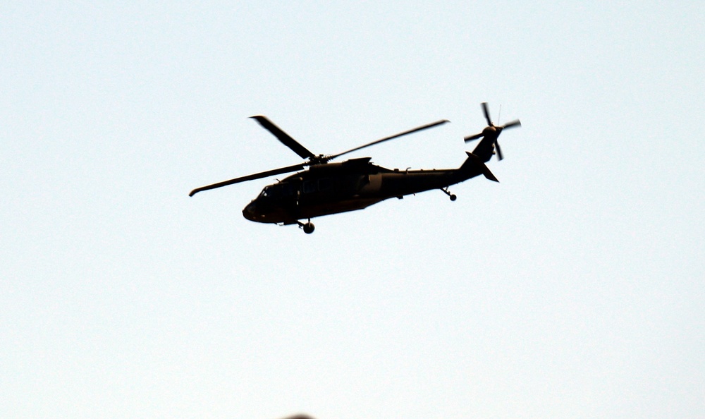 Wisconsin National Guard UH-60 Black Hawk crews hold May 2023 training at Fort McCoy