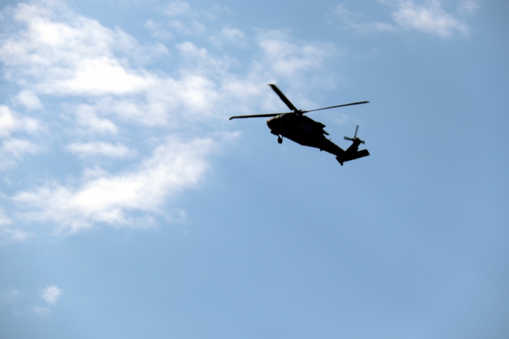 Wisconsin National Guard UH-60 Black Hawk crews hold May 2023 training at Fort McCoy