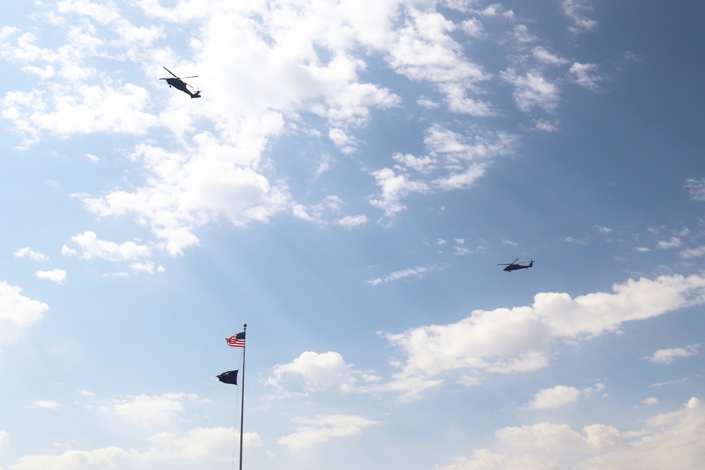 Wisconsin National Guard UH-60 Black Hawk crews hold May 2023 training at Fort McCoy