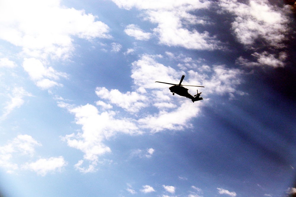 Wisconsin National Guard UH-60 Black Hawk crews hold May 2023 training at Fort McCoy