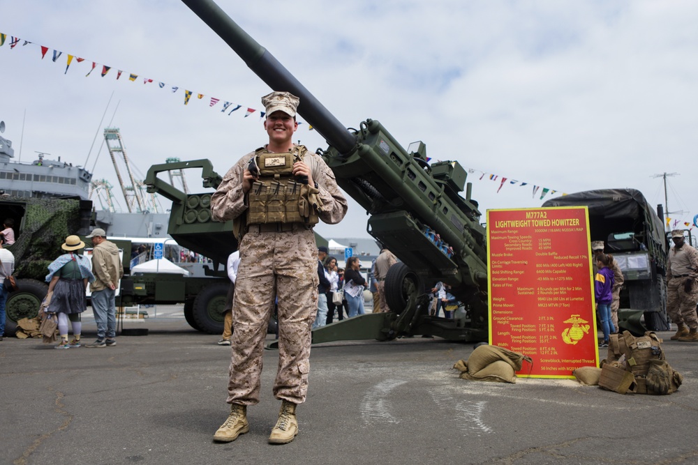 Marines, Sailors host exhibition during LA Fleet Week