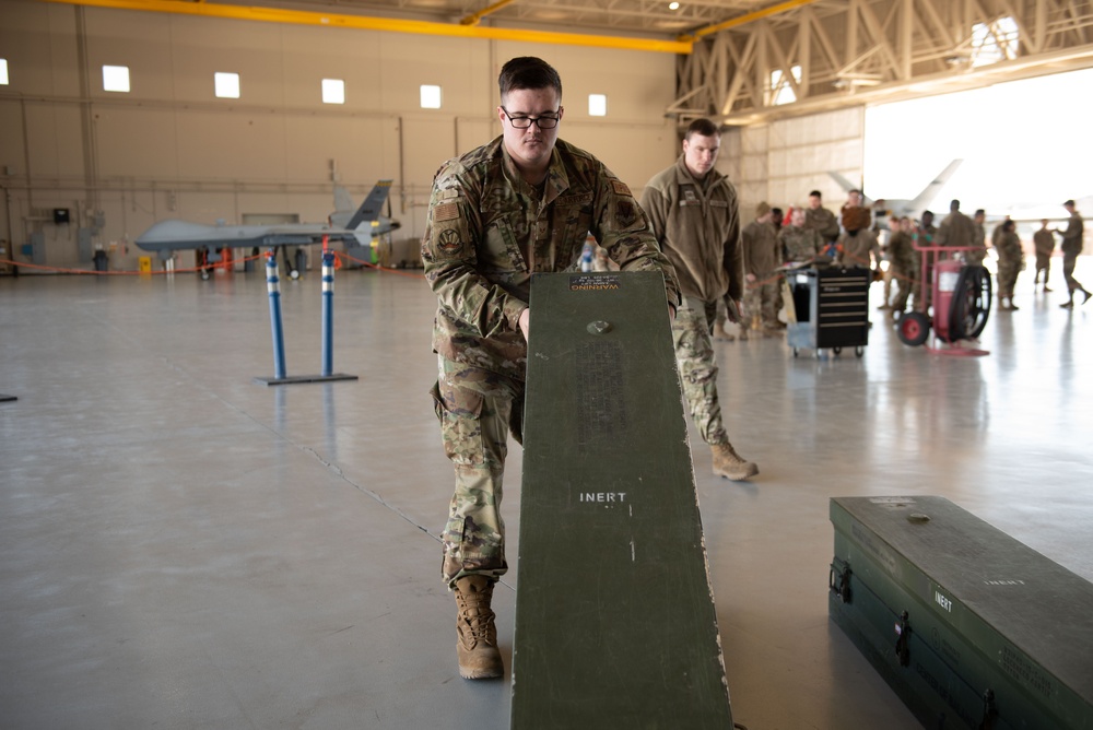 Load Crew Competition; showing off capabilities