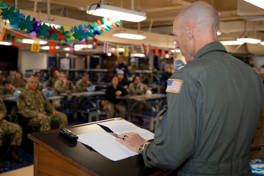 Sailors celebrate Asian American &amp; Pacific Islander Heritage Month