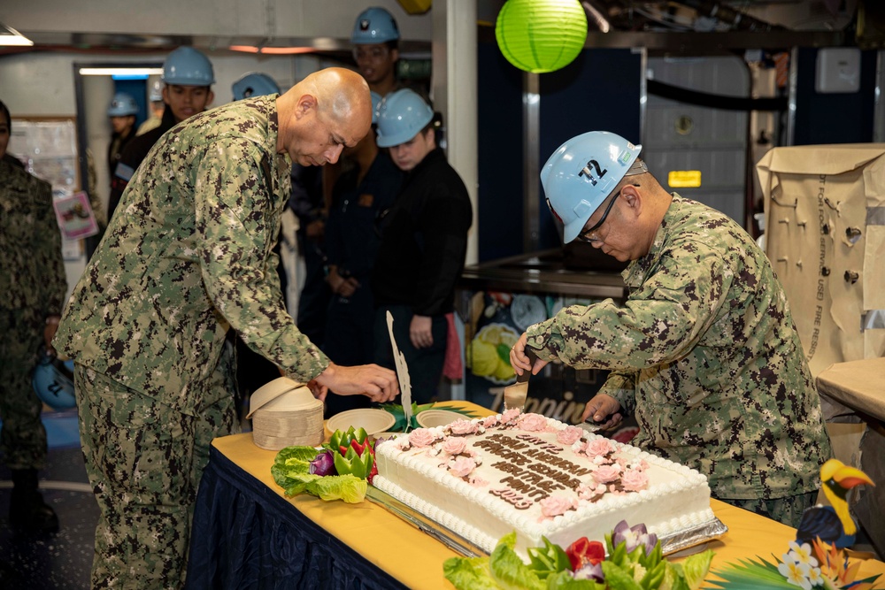 Sailors celebrate Asian American &amp; Pacific Islander Heritage Month