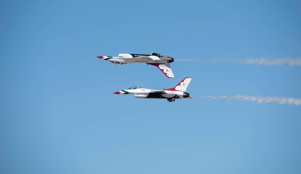 Thunderbirds Demonstration: For Creech's 80th anniversary