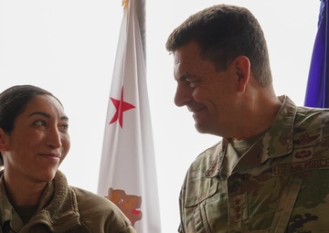 Director of the Air National Guard visits the 146th Airlift Wing