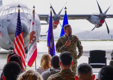 Director of the Air National Guard visits the 146th Airlift Wing