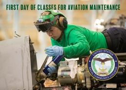 USNCC, ERAU Begin First Aviation Maintenance Classes