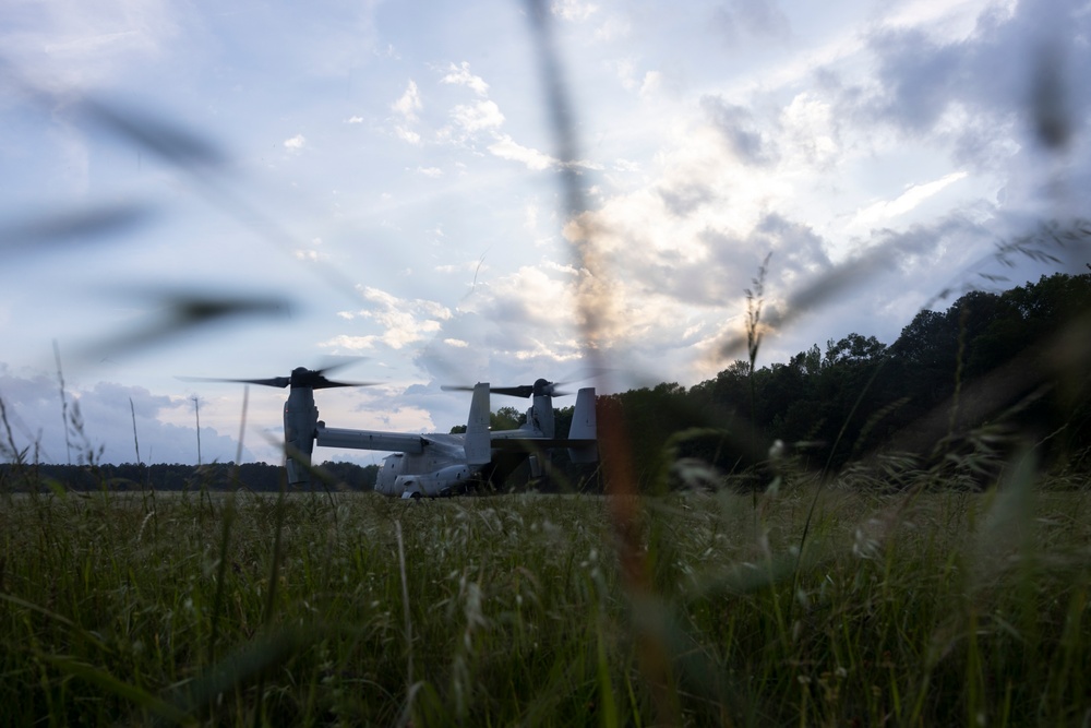 At Least It's Not Raining: Maritime Special Purpose Force Marines Conduct Night Movement During Storm