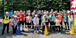 Camp Zama volunteers help with Tour of Japan bicycle race in Sagamihara
