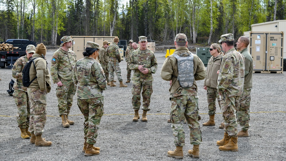 177th Fighter Wing Leads 108th Wing and 111th Attack Wing During Scruffy Devil Exercise in Alaska