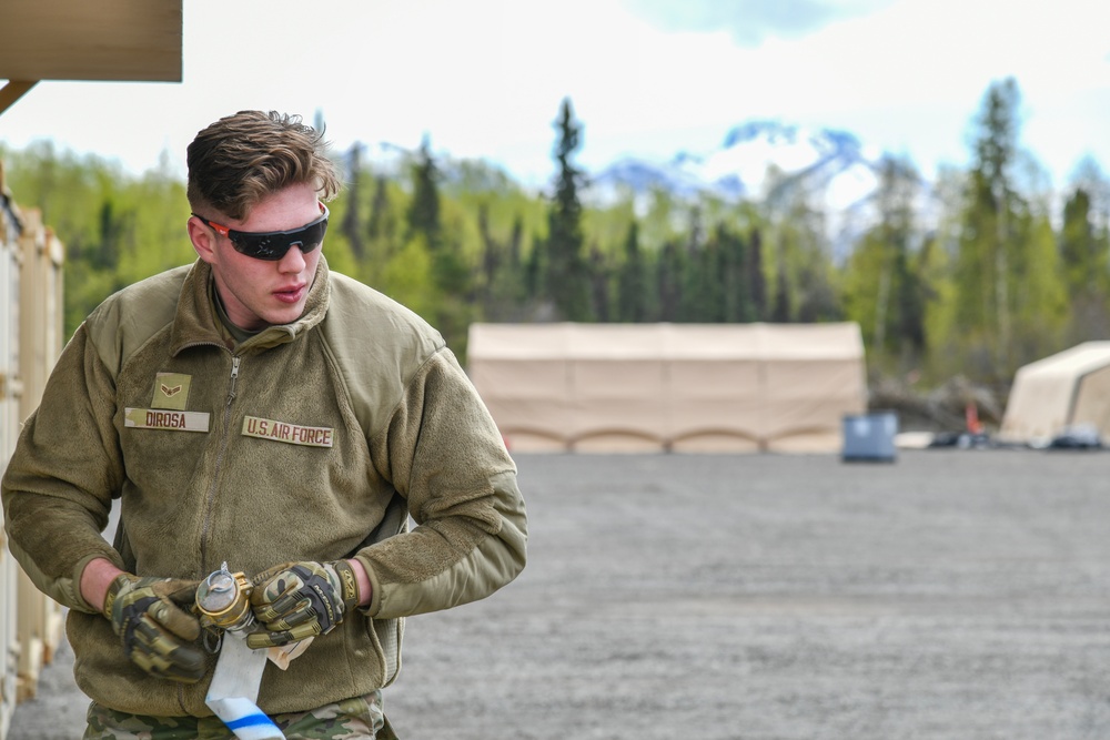 177th Fighter Wing Leads 108th Wing and 111th Attack Wing During Scruffy Devil Exercise in Alaska