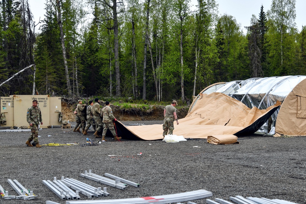 177th Fighter Wing Leads 108th Wing and 111th Attack Wing During Scruffy Devil Exercise in Alaska