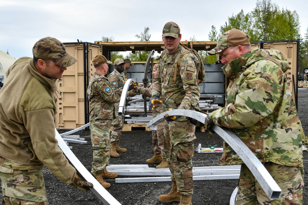 177th Fighter Wing Leads 108th Wing and 111th Attack Wing During Scruffy Devil Exercise in Alaska