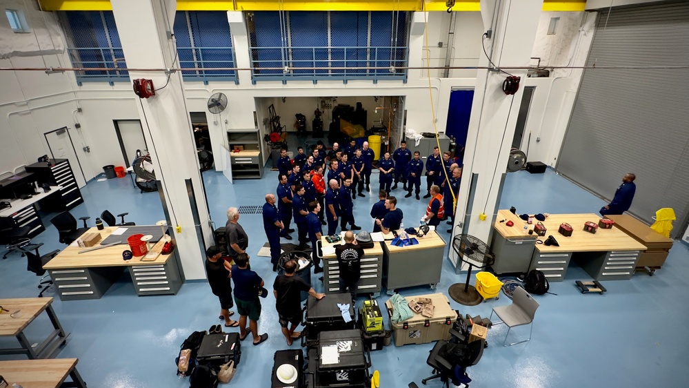 U.S. Coast Guard reconsitutes facilities following Typhoon Mawar