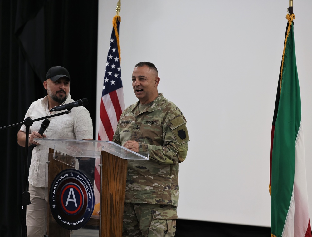 Kuwait Special Olympics team visits Camp Arifjan, May 2023