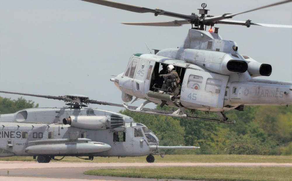 Power in the Pines Airshow – MAG 49 Marine Rotary Wing Display