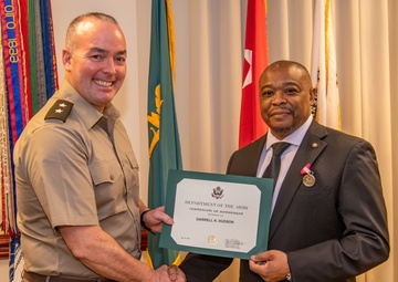 Retirement Ceremony iho Mr. Darrell Hudson