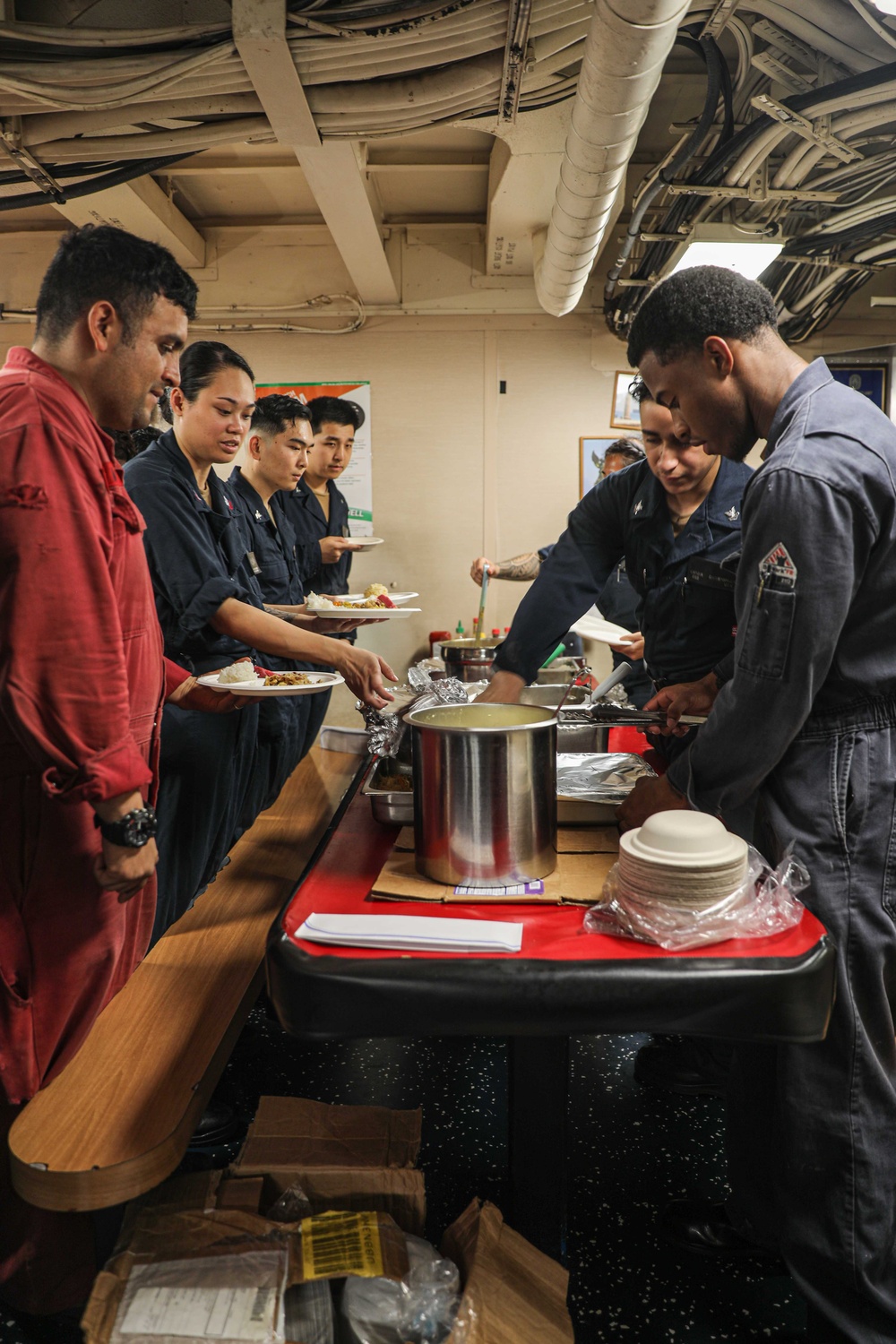 USS Carter Hall Conducts AAPI Observance