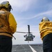 USS Carter Hall Conducts Flight Quarters