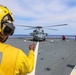 USS Carter Hall Conducts Flight Quarters