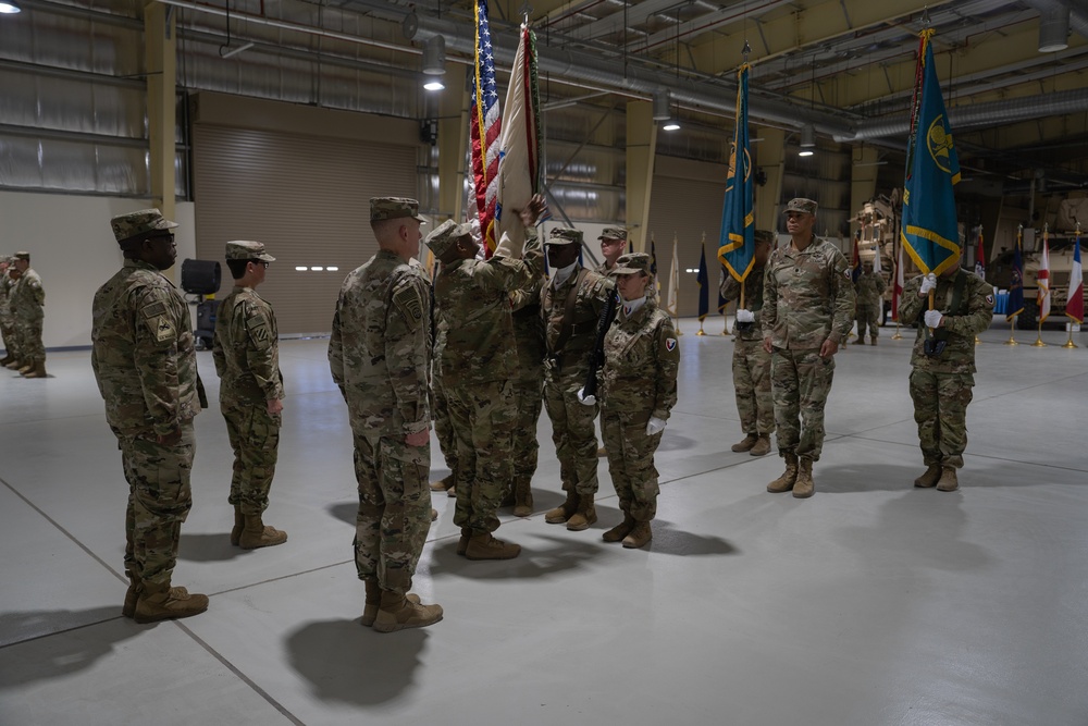 401st AFSB Change of Command and Change of Responsibility