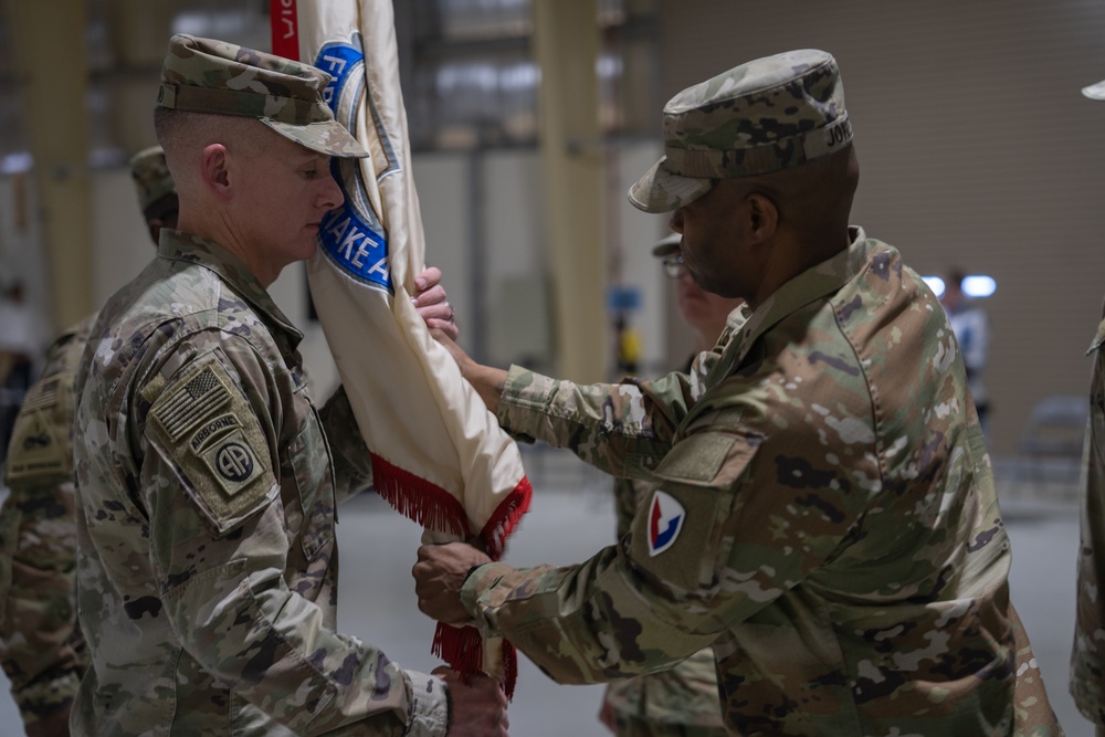 401st AFSB Change of Command and Change of Responsibility