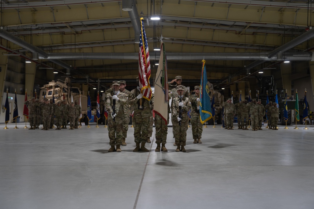 401st AFSB Change of Command and Change of Responsibility