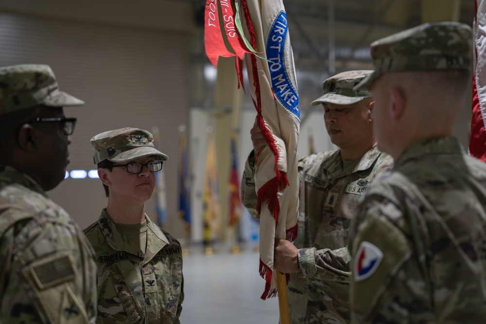 401st AFSB Change of Command and Change of Responsibility