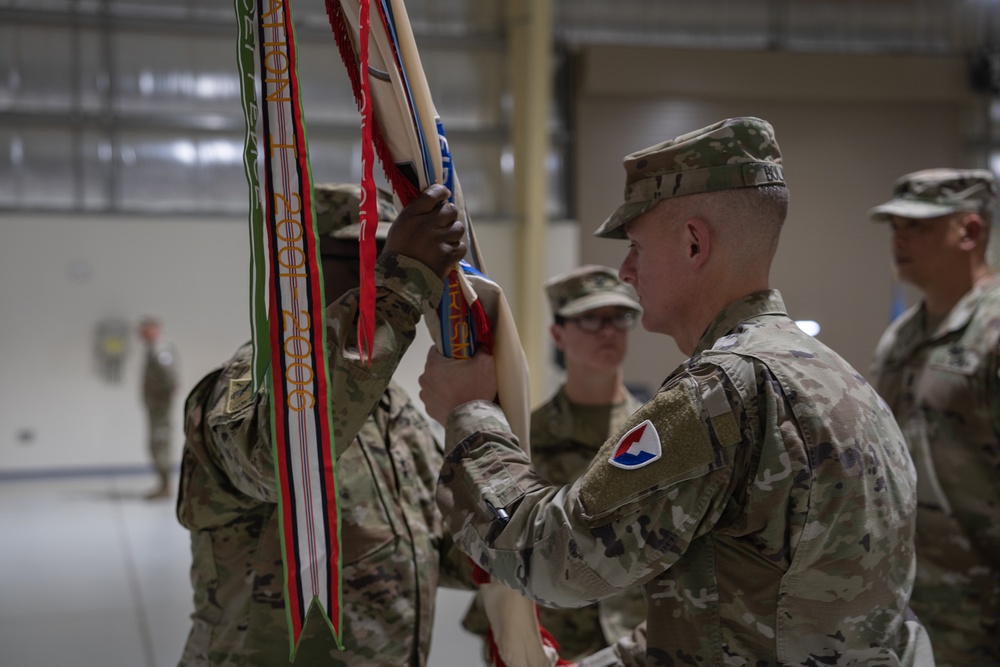 401st AFSB Change of Command and Change of Responsibility