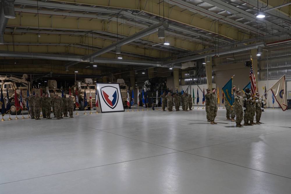 401st AFSB Change of Command and Change of Responsibility