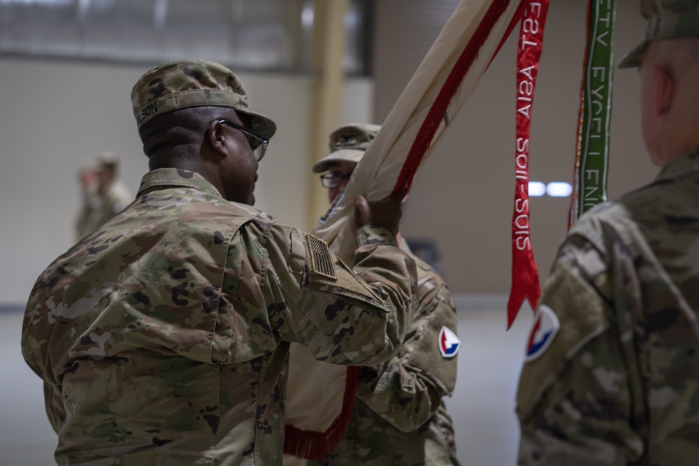 401st AFSB Change of Command and Change of Responsibility