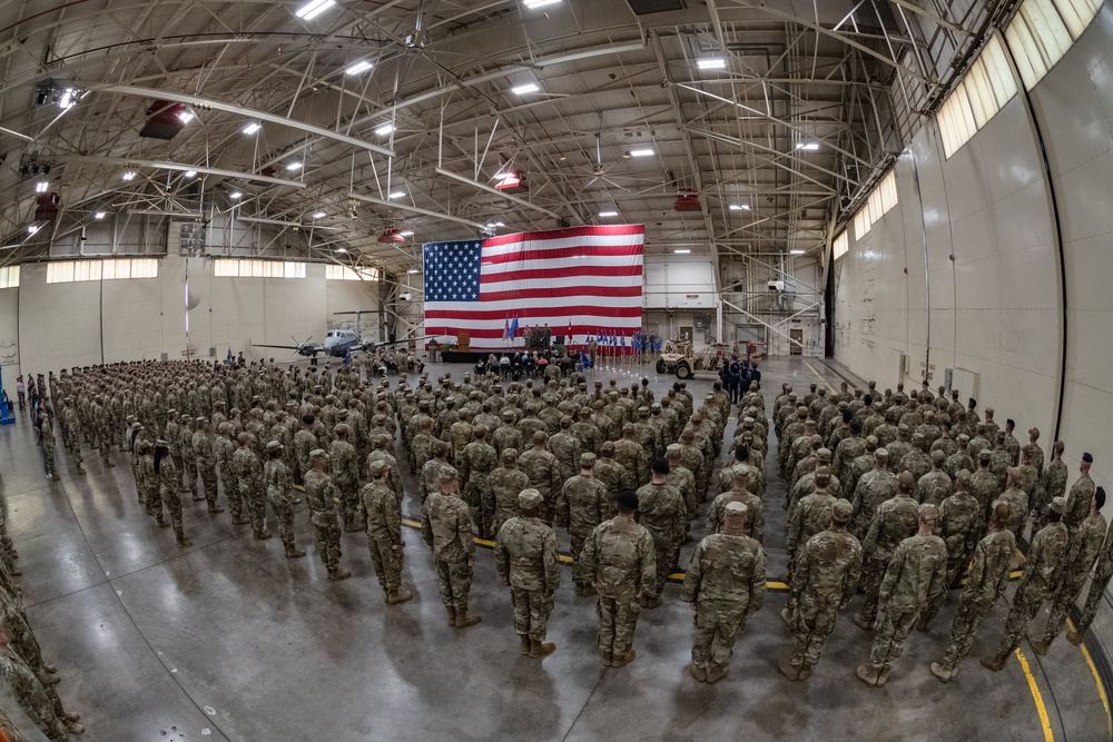 137th SOW Airmen unite for wing change of command