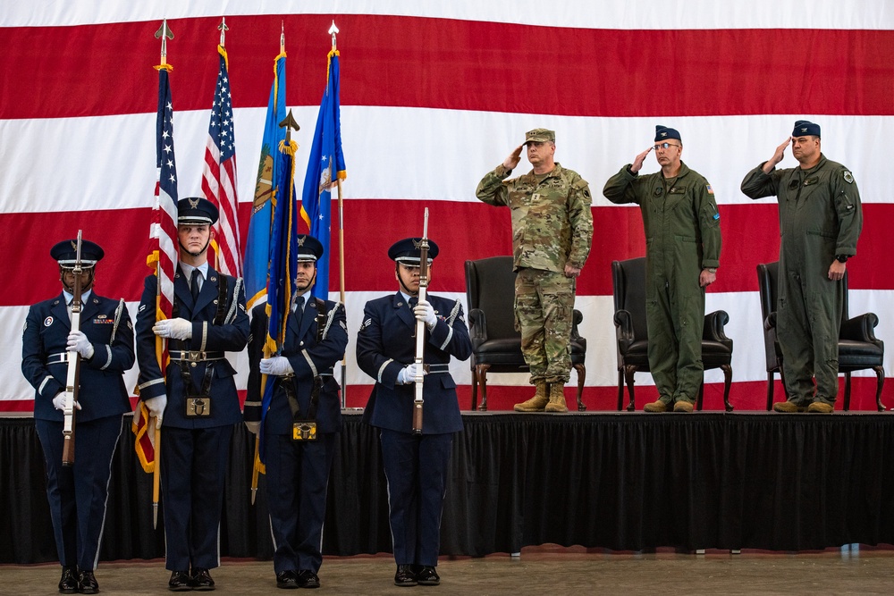 137th SOW Airmen unite for wing change of command