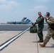436th AW command team celebrates final flight on C-17 and C-5