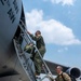 436th AW command team celebrates final flight on C-17 and C-5
