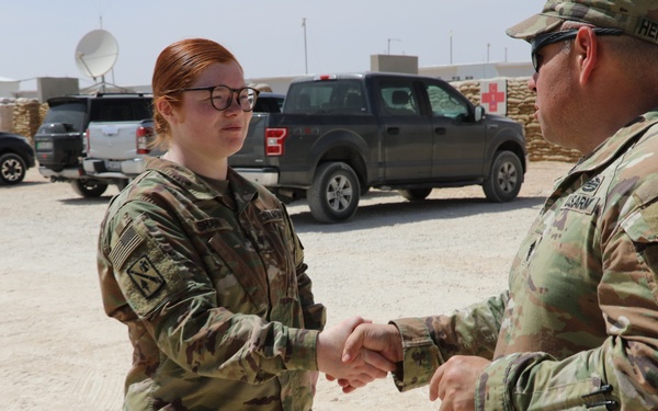 OKNG senior leadership visits deployed unit