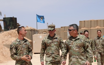 OKNG senior leadership visits deployed unit